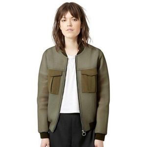 Topshop > Mesh Bomber Jacket
US Size 4